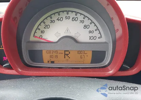 2008 Smart Fortwo Passion/Pure from USA, damaged, VIN WMEEJ31X18K115899